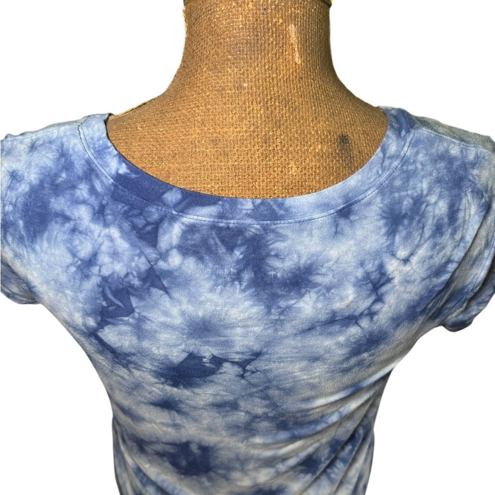 American Eagle Blue Tie-Dye Women's Top Size XS - Picture 6 of 9